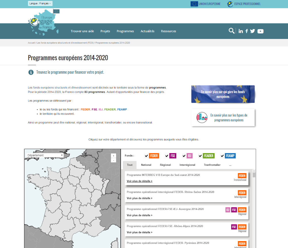 L'Europe en région Guyane : financements, programmes et aides de l'UE 